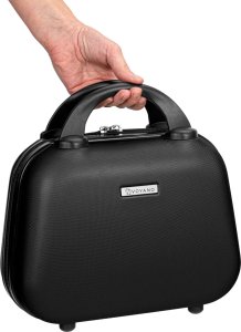 vidaXL Zestaw walizek podróżnych AZORES CZARNY 4w1 7