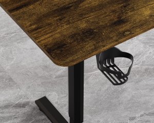 Biurko Ultradesk Highlander Brązowe 120 - 180 cmx60 cm 9