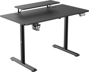 Biurko Ultradesk Highlander Czarne 120 cmx60 cm 5