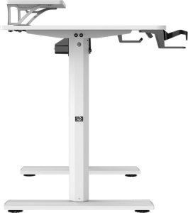 Biurko Ultradesk Biurko, elektycznie regulowany, 120X60 cm, 72-117 cm, HIGHLANDER WHITE, biały, ULTRADESK 6
