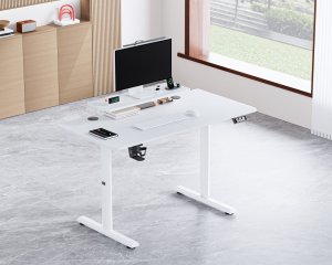 Biurko Ultradesk Biurko, elektycznie regulowany, 120X60 cm, 72-117 cm, HIGHLANDER WHITE, biały, ULTRADESK 7