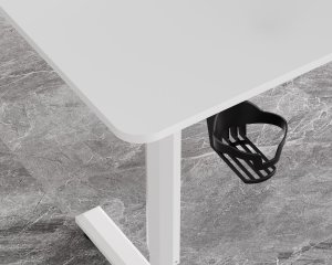 Biurko Ultradesk Biurko, elektycznie regulowany, 120X60 cm, 72-117 cm, HIGHLANDER WHITE, biały, ULTRADESK 9