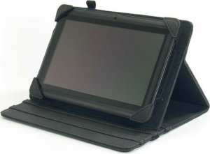 Etui na tablet All New Opakowanie na 7"-8", Obal, biznes, czarny, Poliuretan, z podstawką, + Chusteczki czyszczące do tabletu, Logo, All New 2