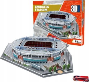 Skibi Puzzle 3D Stadion Piłkarski Arsenal Londyn Emirates Stadium Duży 85 El. 1