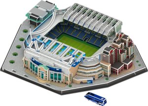 Skibi Puzzle 3D Stadion Piłkarski Chelsea Fc Stamford Bridge Duży 108 Elementów 2