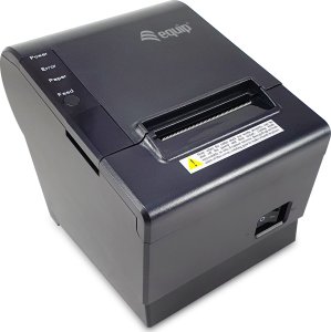 Equip Equip 58mm Thermal POS Receipt Printer with Auto Cutter, USB/Ethernet/Cash Drawer connection, Thermal, POS printer, 203 x 203 DPI, 220 mm/sec, ASCII, 8 cm 1