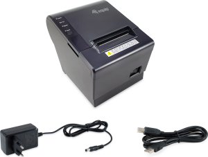 Equip Equip 58mm Thermal POS Receipt Printer with Auto Cutter, USB/Ethernet/Cash Drawer connection, Thermal, POS printer, 203 x 203 DPI, 220 mm/sec, ASCII, 8 cm 5