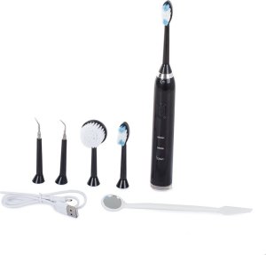 Szczoteczka Verk Szczoteczka soniczna do zębów elektryczna zestaw Szczoteczka soniczna do zębów elektryczna zestaw 5