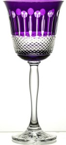 Crystal Julia Crystal Julia Kieliszki do wina kolorowe 6 sztuk fiolet 1