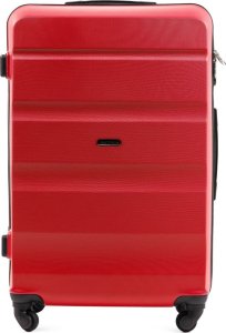 Wings Wings Lovebird Duża walizka podróżna L z ABS czerwona 2