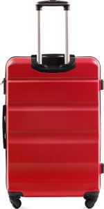 Wings Wings Lovebird Duża walizka podróżna L z ABS czerwona 3