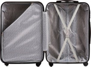 Wings Wings Lovebird Duża walizka podróżna L z ABS czerwona 6