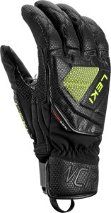 Leki LEKI RĘKAWICE WCR C-Tech 3D black-lemon 10.5 2