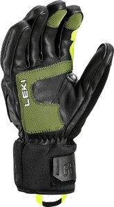 Leki LEKI RĘKAWICE Griffin Pro 3D black/lime 7.5 2