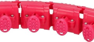 Springos Hula hop z obciążeniem i masażerem odchudzające 24 wypustki różowe UNIWERSALNY 3