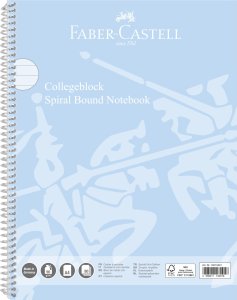 Faber-Castell FABER-CASTELL Collegeblock A4 liniert sky blue 3