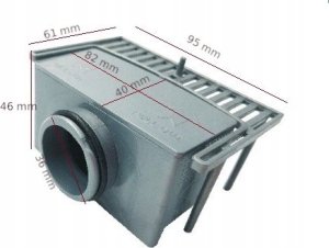 Syfon Alkotest S.ODPŁ.L SYFON ODWODNIENIA LINIOWEGO SLEEK  FI 40// SYFON ODWOD,SLEEK 2