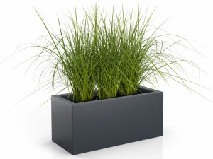 MONUMO Designerska donica MONUMO LONG Antracyt 1
