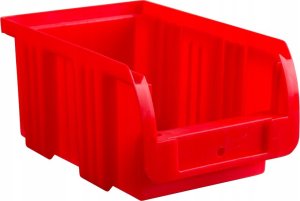 AllIT Pojemnik magazynowy, warsztatowy nr 2  - 160x102x75 mm. Średni, Czerwony. 1