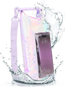 Case-Mate Case-Mate Waterproof Mini Phone Bucket Dry Bag - Wodoodporna torebka z kieszenią na telefon do 7” (Soap Bubble) 1