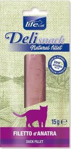 Life Pet Care LIFE CAT 15g DELI SNACK BOILED DUCK       FILLET /16 1