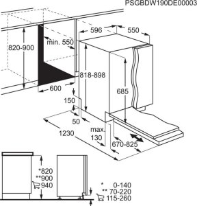 Zmywarka AEG AEG FSK93718P Dishwasher 2