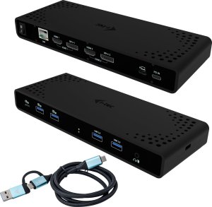 Stacja/replikator I-TEC Dual Display USB 3.0/USB-C/Thundetbolt 1