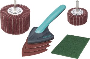 Wolfcraft Zestaw do obróbki drewna 7 cz., wolfcraft 4