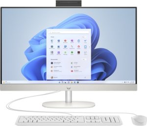Komputer HP Komputer All in One HP 27-cr0024na / 8D6W5EA / Intel i7-13 / 32GB / SSD 2TB / Intel Xe / FullHD / Win 11 / Biały 2