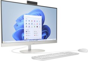 Komputer HP Komputer AIO HP 27-cr0047nf / 9S247EA / AMD Ryzen 5 / 16GB / SSD 512GB / Radeon / FullHD / Win 11 / Biały 1