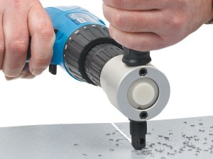 Verk Przystawka do cięcia blachy nożyce na wiertarkę Przystawka do cięcia blachy nożyce na wiertarkę 7