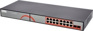 Switch VidLine VIDI-G1602 Switch 16xRJ45 1000Mb/s + 2xSFP desktop 1