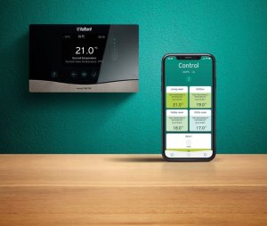 Vaillant Pakiet pompa ciepła VWL 105/5AS + moduł ścienny VWL127/5IS + sensoCOMFORT 720 3