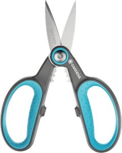 Sekator Gardena Gardena Secateurs HerbCut, set with holster (grey/turquoise, herb scissors with defoliation function) 6