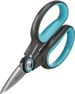 Sekator Gardena Gardena Secateurs HerbCut, set with holster (grey/turquoise, herb scissors with defoliation function) 7