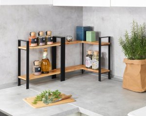 Wenko Półka kuchenna LOU, 2 poziomy, 32 x 33 x 11 cm, WENKO 7