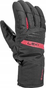 Leki LEKI RĘKAWICE Cosmos black/red 9.0 2