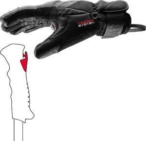 Leki Rękawice Griffin Base 3D graphite 10.0 2