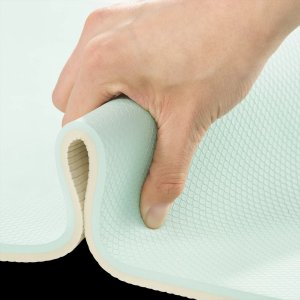 4fizjo Mata do ćwiczeń TPE 10mm miętowo/szara Mata do ćwiczeń TPE 10mm miętowo/szara 5