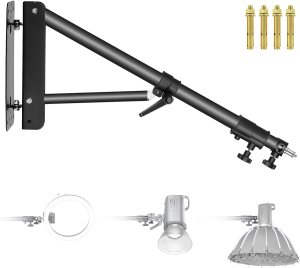 Neewer Neewer WALL MOUNTING BOOM ARM WB-1250-1 Black 10089707 1