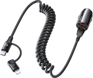 Ładowarka Remax ŁAD SAM. REMAX RUICHY SERIES 45W RCC356 + KABEL LIGHTING/USB-C BLACK 1