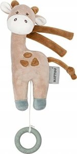 Nattou NATTOU Musical plush toy Giraffe, small, 20 cm 1