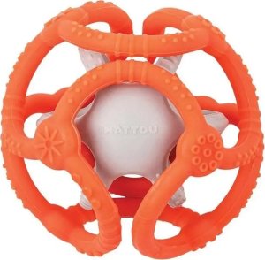 Nattou NATTOU Set of 2 balls, orange-pink 1