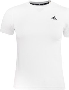 Adidas Koszulka dla dzieci adidas Essentials Small Logo Cotton Tee biała IB4093 128 1
