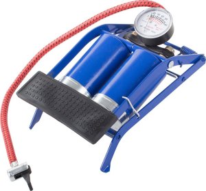 Verk Pompka nożna samochodowa dwa tłoki rower końcówki Pompka nożna samochodowa dwa tłoki rower końcówki 5