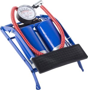 Verk Pompka nożna samochodowa dwa tłoki rower końcówki Pompka nożna samochodowa dwa tłoki rower końcówki 6