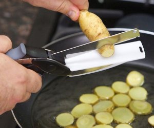 Verk Nożyczki kuchenne do warzyw mięsa i owoców z deską Nożyczki kuchenne do warzyw mięsa i owoców z deską 8