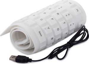 Klawiatura Verk Klawiatura silikonowa gumowa biała usb numeryczna Klawiatura silikonowa gumowa biała usb numeryczna 6