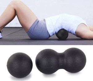 Verk Piłka do masażu wałek roller do ćwiczeń + podwójna Piłka do masażu wałek roller do ćwiczeń + podwójna 10