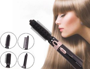 Suszarko-lokówka Verk Suszarka lokówka do włosów szczotka zestaw 4w1 Suszarka lokówka do włosów szczotka zestaw 4w1 7